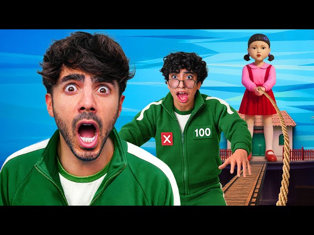 JUGAMOS AL JUEGO DEL CALAMAR 3 CON MIS VECINOS