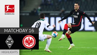 Borussia M’gladbach — Eintracht Frankfurt 2-3 | Highlights | Matchday 16 – Bundesliga 2021/22