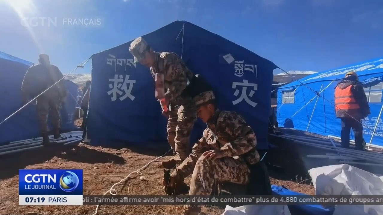 Xizang : 16 morts et des dizaines de blessés dans un séisme de magnitude 7,0