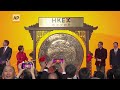 Hong Kong Stock Exchange marks first trading day of the Year of the Dragon with a ceremony  - 00:32 min - News - Video