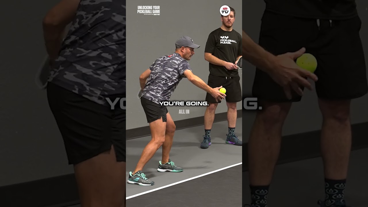 Improve your pickleball pre-serve routine with pro coach @markpricepickleball 🔥 #pickleball