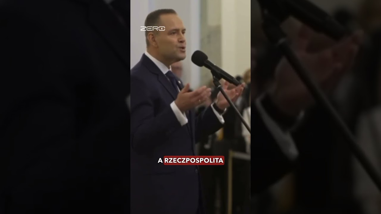 KAROL NAWROCKI PRZEMAWIA DO NOWYCH SĘDZIÓW