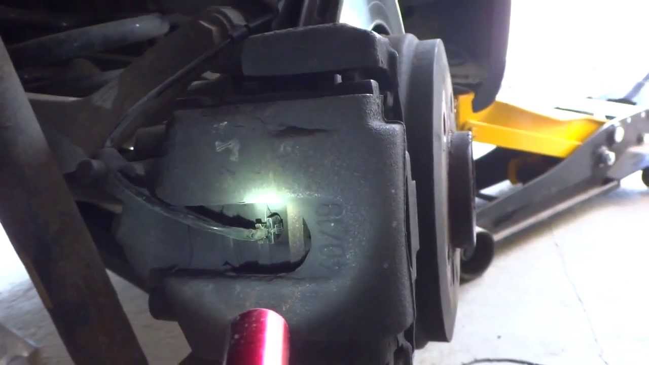 Bmw e46 rear brake sensor replacement #2