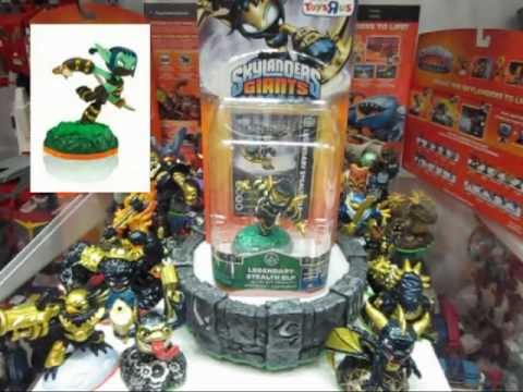 skylanders giants legendary stealth elf