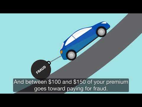 VIDEO: Fraud estimates in Canada are as high as $2 billion a year. That's costing you between $100 and $150 a year on your auto insurance premium. Watch this video to learn more.