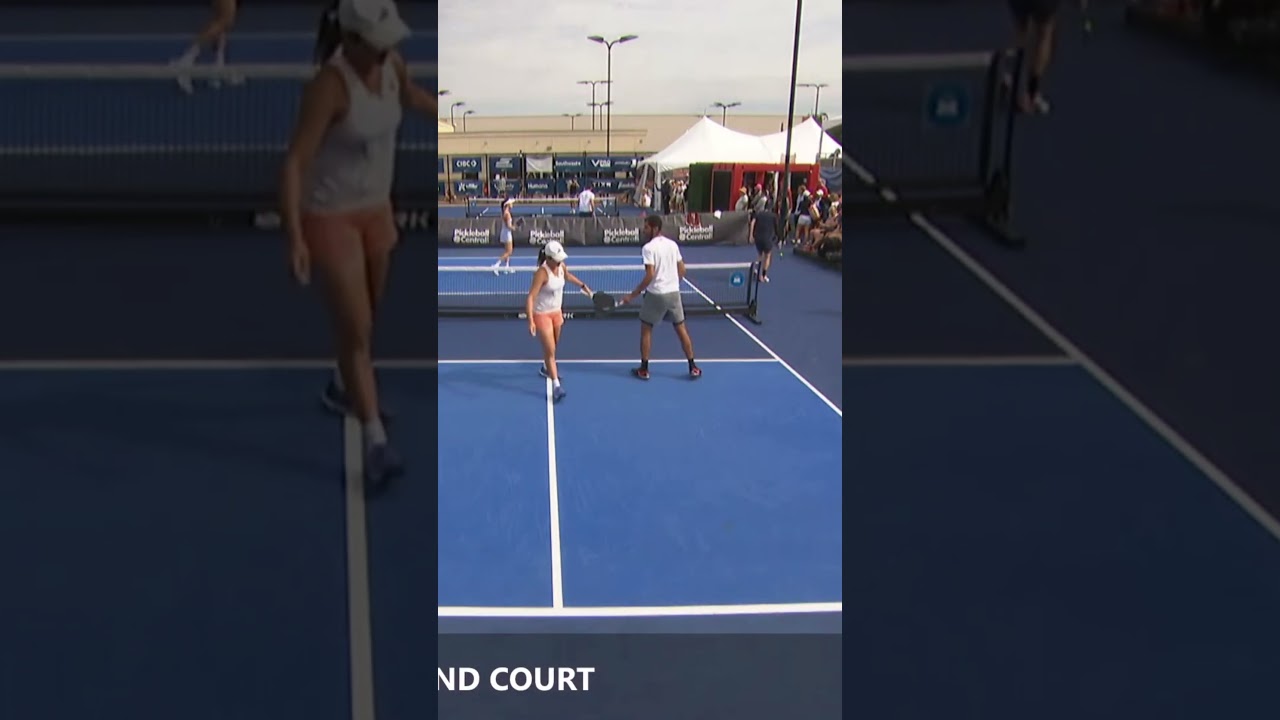 NY Hustlers vs. Orlando Squeeze | Premier Level | MLP Kansas City 2024 (3) #shorts #pickleball