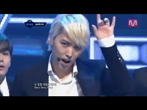 슈퍼주니어_Sexy Free & Single (Sexy Free & Single by Super Junior@Mcountdown 2012.07.26)