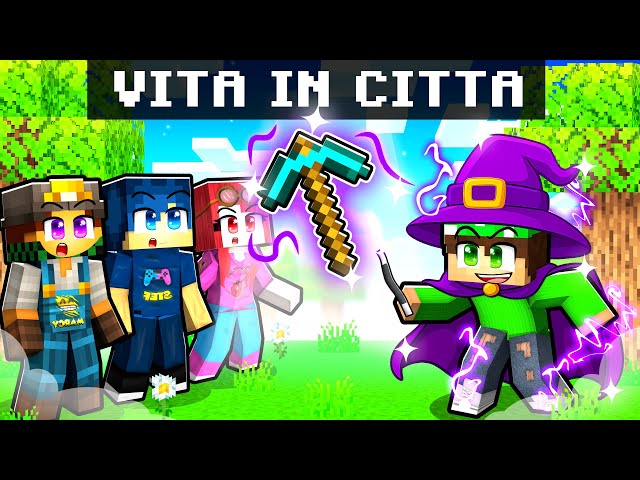 HO RUBATO UN LAVORO COME MAGO nella VITA IN CITTÀ 1 REMAKE su MINECRAFT!