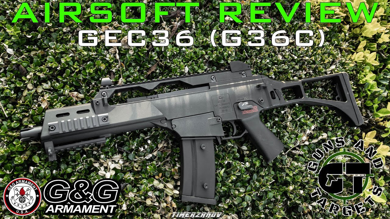 Airsoft Review #2 GEC36 (G36C) G&G Armament (GUNS AND TARGETS)