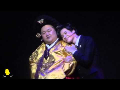 140518 TAEMIN FanCam (Goong Musical- Aegyo and kiss)
