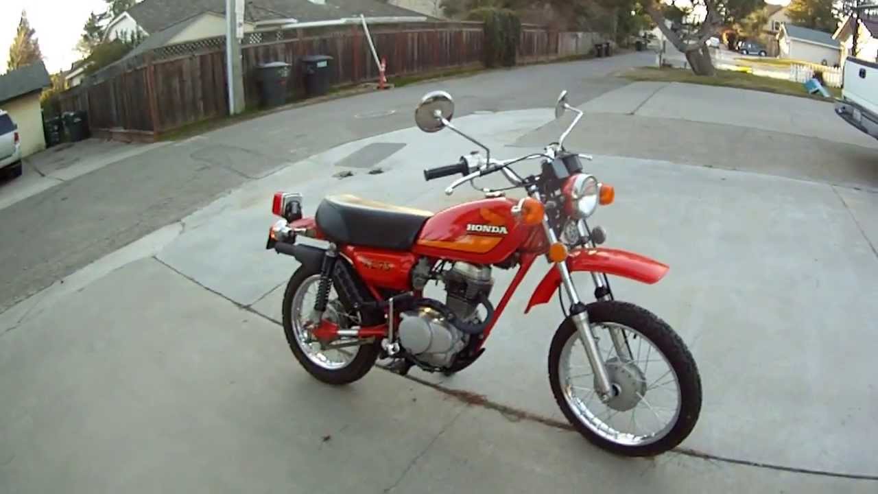 Honda xl 75 motorcycle #4