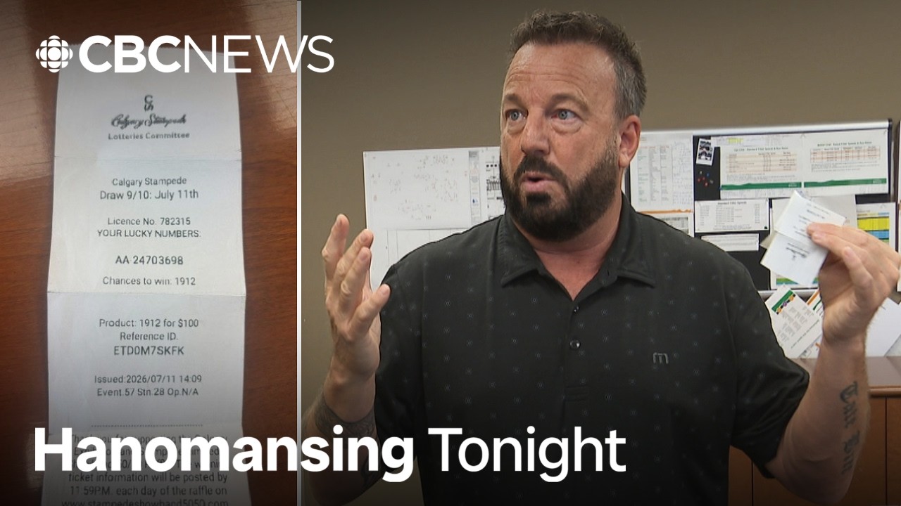 He won $125K at the Calgary Stampede – but his ticket expired | Hanomansing Tonight