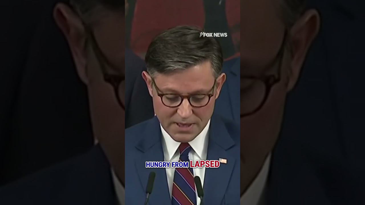 The Democrats are living in FEAR: Speaker Johnson #shorts #foxnews #politics #us