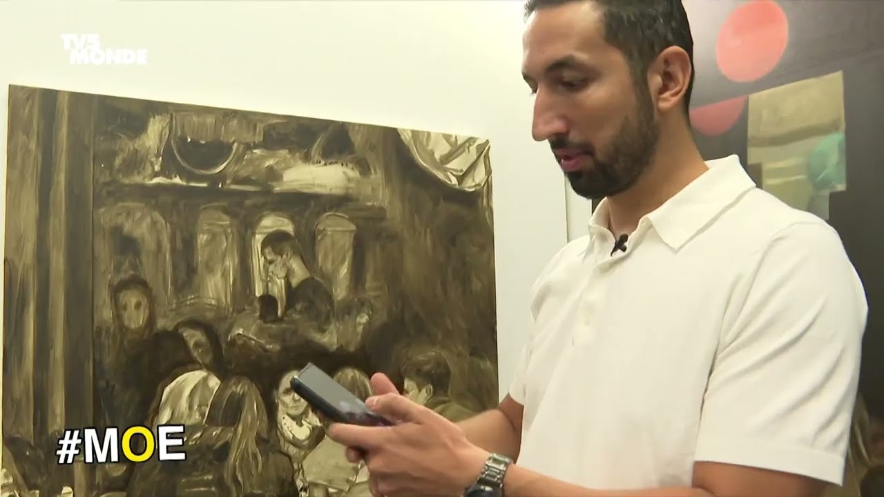 L'exposition Reflets, du peintre Bilal Hamdad, à la galerie Templon à Bruxelles