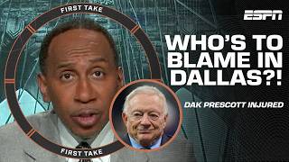 Stephen A. NAMES JERRY JONES as the reason for the Cowboys’ problems?! 🤠 | First Take