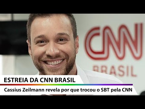 Cassius Zeilmann revela por que trocou o SBT pela CNN Brasil