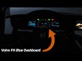 Blue Dashboard Lights for Volvo FH 2012 v1.0