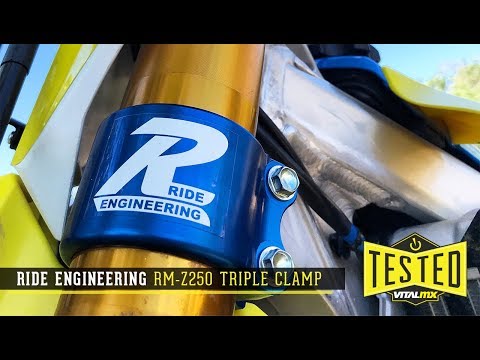 Tested: Ride Engineering Triple Clamp For 2019 Suzuki RM-Z250