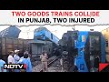 Punjab Train Accident | Two Loco Pilots Injured As Goods Train Hits Another In Punjab