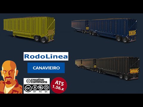 RODOLINEA CANAVIEIRO TRAILER v3.0 ATS 1.54-1.56.x