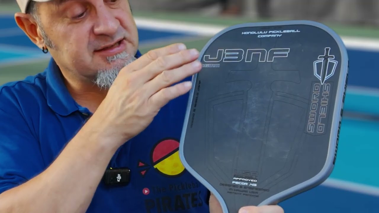 Best Control & Spin? Testing the J3NF Paddle from Honolulu Pickleball