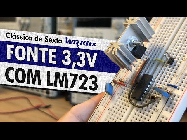 FONTE DE 3,3V COM LM723