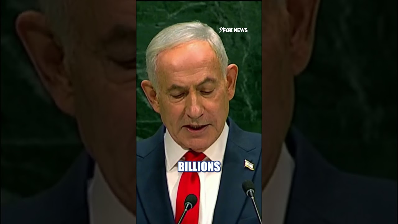 Netanyahu RIPS several foreign countries for BRAINWASHING youth to hate Israel, US #shorts #foxnews