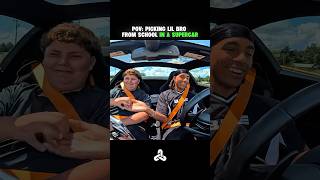 POV: Picking lil bro from school in a supercar 💸🤑 ​⁠@JordanWelch