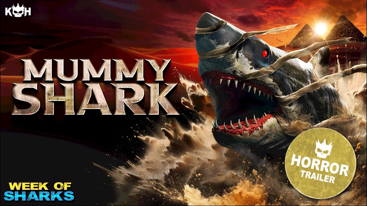 MUMMY SHARK 🎥 A Pyramid Unleashes an Ancient Mummified Shark | CREATURE FEATURE | OFFICIAL TRAILER