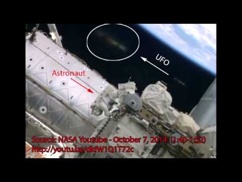 Тоа што НАСА случајно го снимила надвор од Меѓународната вселенска станица е морничаво! Вонземјани?!