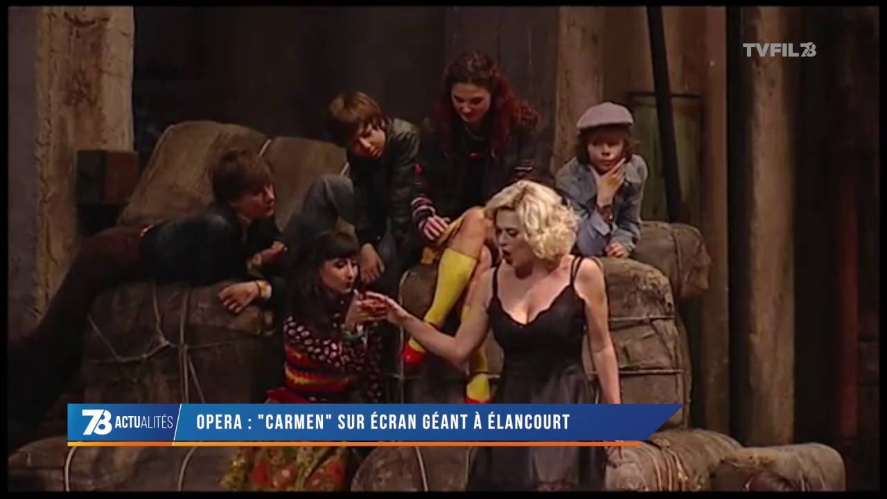 Opéra : ‘Carmen’ sur écran géant à Elancourt