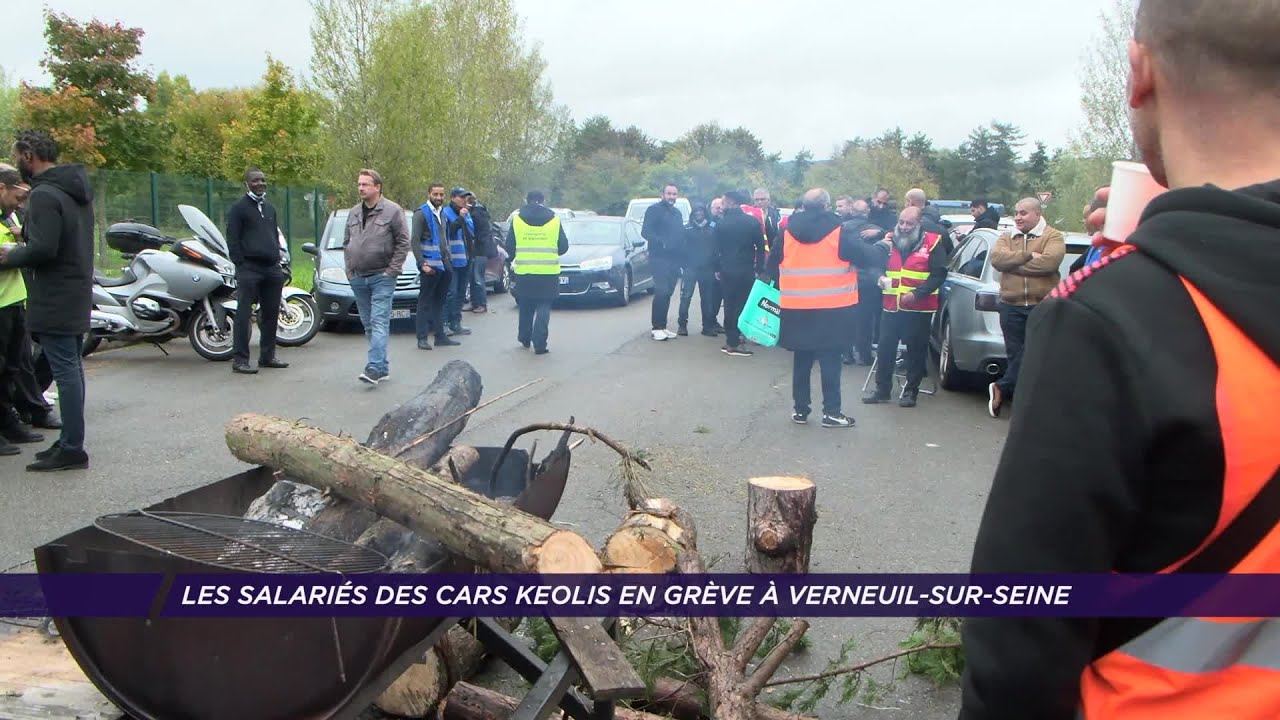 Yvelines | Les salariés des cars Keolis en grève à Verneuil-sur-Seine