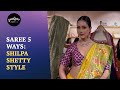 Saree 5 Ways: Shilpa Shetty Style | Diwali 2023 Special