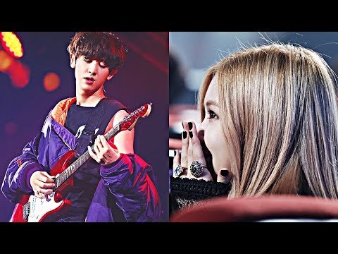 EXO's Chanyeol reaction to Blackpink's Rose in Boombayah!