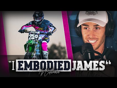 “You HACKED Supercross culture” Jase questions AJ Catanzaro on his James Stewart tribute bike