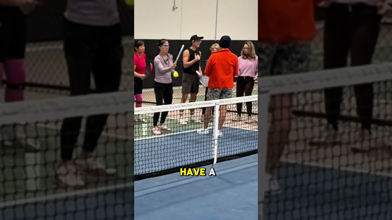 should you put your thumb behind your paddle on backhands?