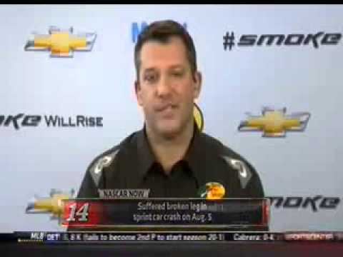 Tony Stewart NASCAR Now Interview - Part 1 - YouTube