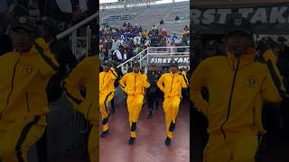 Alabama State Marching Hornets x ESPN First Take @ Magic City Classic 🏈🐝