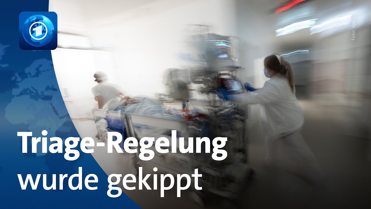🌍 tagesschau24 Top-Thema, 4.11.2025 | Triage-Regelung ist verfassungswidrig