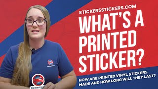 What is a Printed Sticker