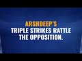 Arshdeep’s swing has the opposition in deep trouble.  - 00:23 min - News - Video