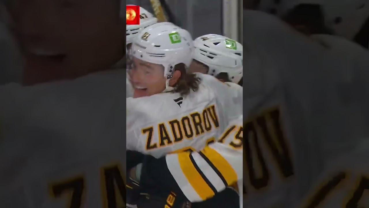 1er BUT LNH! James Hagens se souviendra longtemps du 2 octobre 2026! 🚨🐻