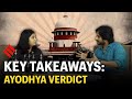 Ayodhya Verdict: Key takeaways