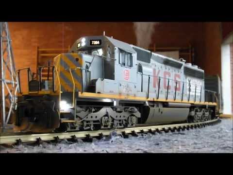 USA Trains Custom built KCS EMD SD40-2 w. Zimo Sound 
