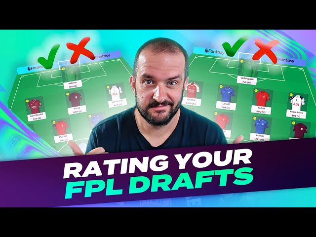 RATING YOUR FPL DRAFTS ✅❌ | Fantasy Premier League Tips 2025/26