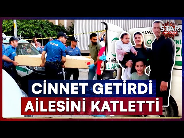 Cinnet Getiren Polis Önce Uyuyan Eşini Öldürdü, Sonra 2 Çocuğunu Katletti! | Star Ana Haber