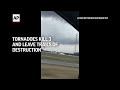 Tornadoes kill 3 and leave trails of destruction  - 01:06 min - News - Video