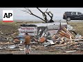 Tornadoes kill 3 and leave trails of destruction