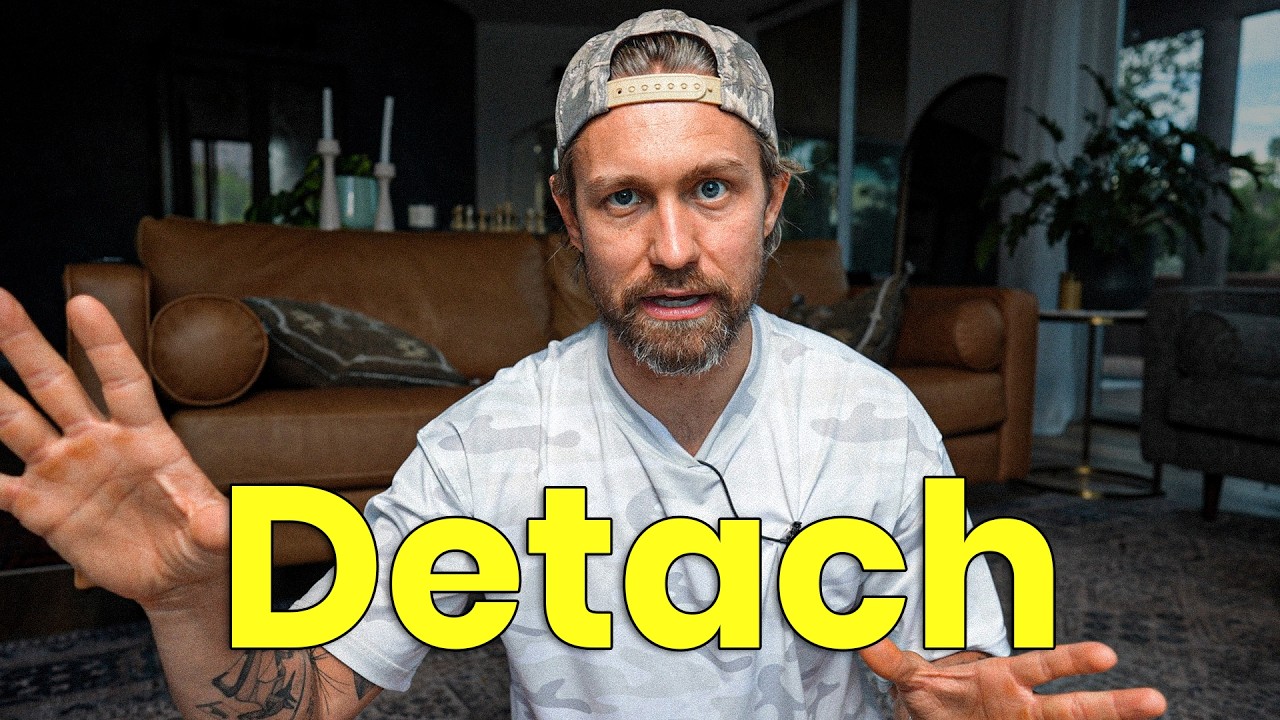 How to detach so deeply it starts chasing you