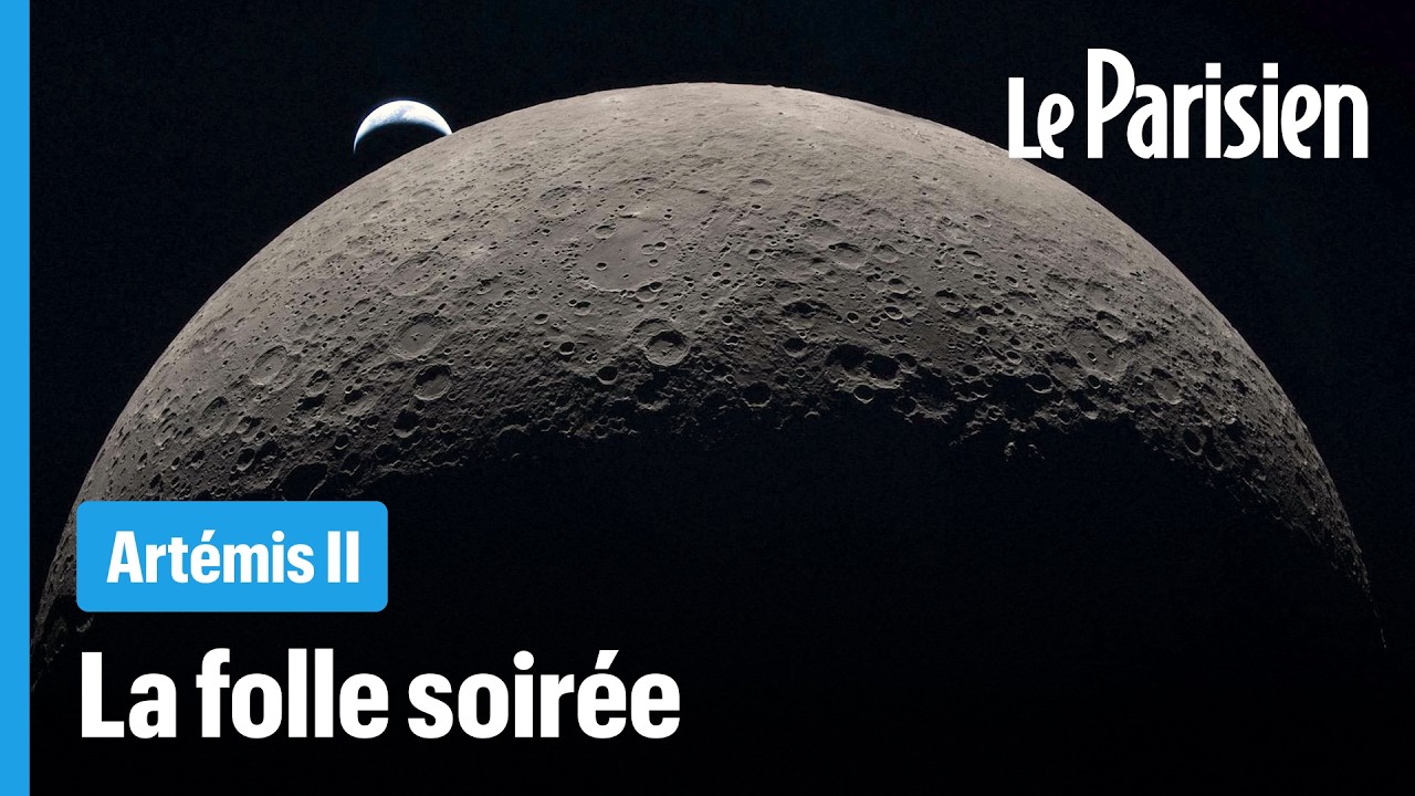 Le moment où ils ont disparu derrière la Lune